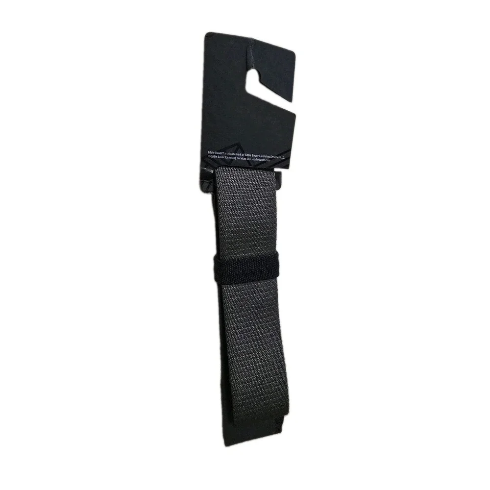 Eddie Bauer Mens Trail Outdoor Active Stretch Belt One Size Fits All Gray